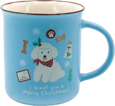 Кухоль порцеляновий Milika Pretty Pets Dog 450 мл (M0520-KLTC8-R617B)