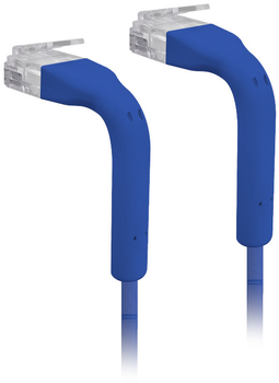 Патч-корд Ubiquiti UniFi Indoor Cat6 0.1 м Blue (U-CABLE-PATCH-RJ45-BL)