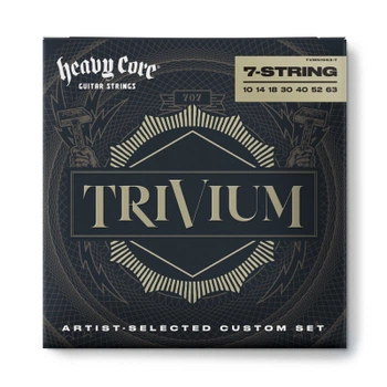 Струны для гитары Jim Dunlop Trivium String Lab Series Guitar Strings 10-63 | 7-String (TVMN1063-7)