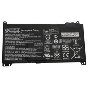 Аккумулятор для ноутбука HP ProBook 450 G4 RR03XL, 48Wh (4212mAh), 3cell, 11.4V, Li-ion (A47867)