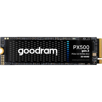 SSD 1Tb GoodRAM PX500 M.2 2280 PCIe Gen 3x4 NVMe 3D NAND, Retail