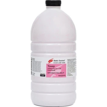Тонер Okidata 3 (Glossy) 1кг magenta фасовка Static Control (OKIUNIV3-1KG-MA-P)