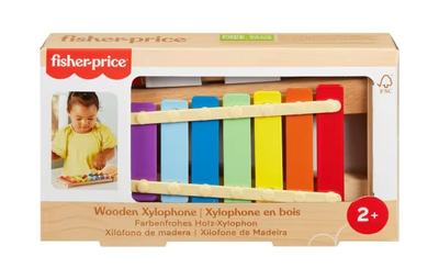 Деревянная игрушка Fisher-Price ксилофон (0194735238484)