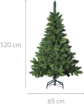 Choinka sztuczna Feeric Lights & Christmas ze stojakiem gęsta 120 cm (3560231664756)