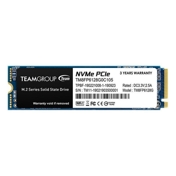 Накопитель SSD TEAM MP33 M.2 2280 PCIe 3.0 x4 3D TLC