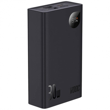 Повербанк Baseus Adaman2 Digital Display 20000 mAh 30W VOOC Overseas Edition Black