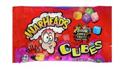 Кислі жувальні цукерки Warheads Cubes 113g