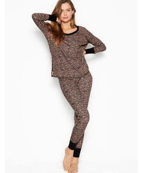 Піжама Victoria`s Secret Thermal Long тигрова розмір XS