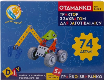 Гнучкий конструктор OTAMANKO Грайко-збирайко 74 деталі (5320173)