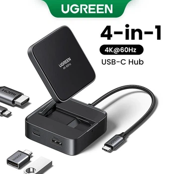 Док-станция Ugreen 4K60Hz HDMI PD100W USB3.0 Macbook Pro|Air| Android|Samsung|iPhone|Apple Watch|AirPods| Xiaomi| Huawei