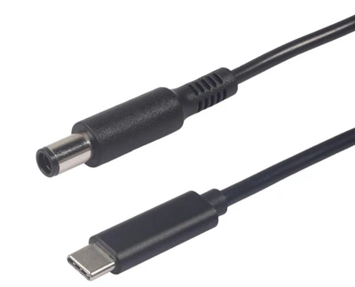 Переходник для ноутбука HP USB Type-C на DC 7450 Черный (OT34)