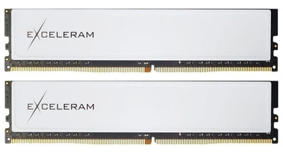 Модуль памяти Exceleram DDR4 32GB (2x16GB) 2666MHz White Sark (EBW4322619XD)