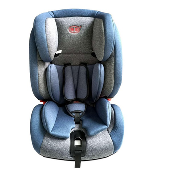 Детское автокресло в машину Gifted Baby HQB бустеры с ISOFIX кресло для детей 9 36 кг Серый с синим