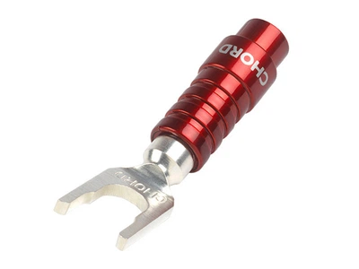Акустична лопатка Chord ChordOhmic ChorAlloy Spade SHORT CRIMP & Red ABS Cap