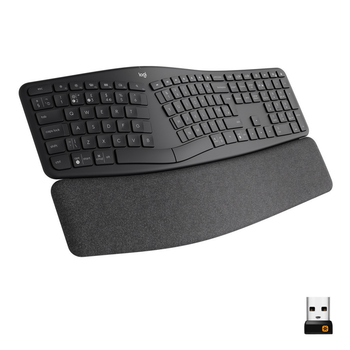 Клавіатура Logitech ERGO K860 for Business Bluetooth/Wireless UA (m445012)