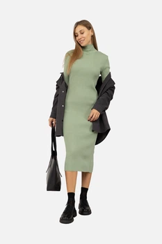 Женское платье карандаш one size цвет мятный Miss rounge ЦБ-00261058