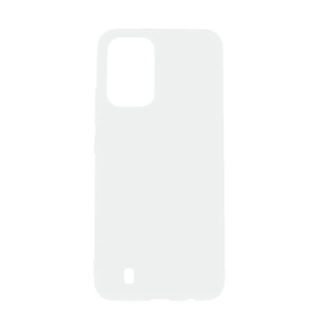 Матовый чехол накладка Silicone Matted для Realme C11 2021 / C20 / C20A / C21 white