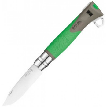 Нож Opinel №12 Explore w/ Tick Remover Green (1013-204.66.76)