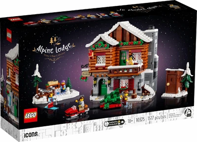 Конструктор LEGO ICONS Альпийский домик 1517 деталей (10325)
