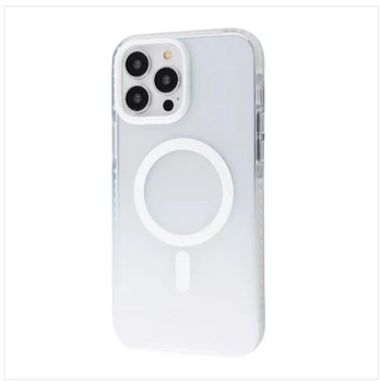 Чехол Противоударный омбре градиент Proove Shadow Star Case with Magnetic Ring iPhone 14 Pro Max White