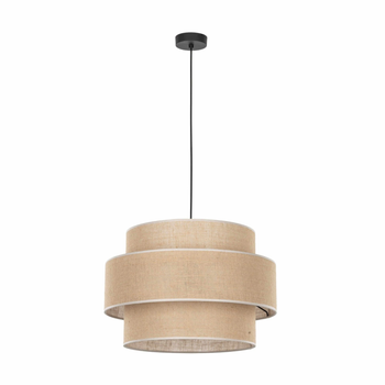 Люстра подвесная CALISTO 5419 TK-Lighting черный / бежевый