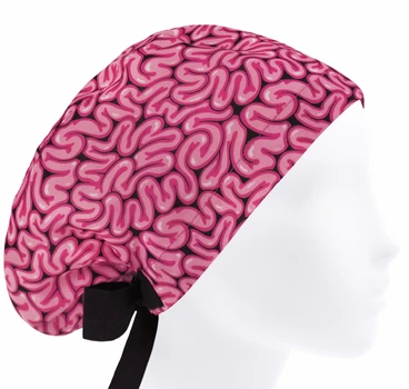 Медицинская шапочка женская HeadwearUniverse универсальная принт Кишки