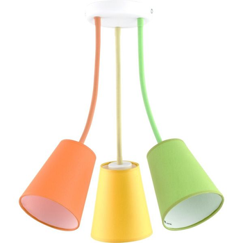 Люстра потолочная WIRE COLOUR 2106 TK-Lighting белый / желтый, оранжевый, разноцветный, салатовый