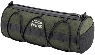 Torba rowerowa Rockbros 30110049001 na kierownicę 2 l Green (7683507143352)