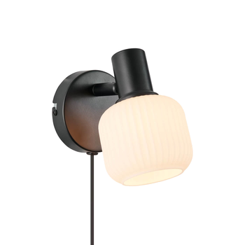 Бра Milford Mini 2412631003 Nordlux черный / белый