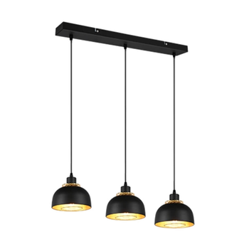 Люстра підвісна Punch R30813032 Trio чорний