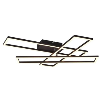 Светильник потолочный CORSO R64423132 Trio черный / белый