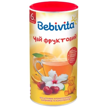 Фруктовий чай Bebivita 200 г