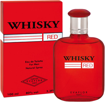 Woda toaletowa dla mężczyzn Evaflor Whisky Red 100 ml (3509160400141)