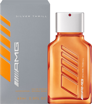 Woda perfumowana dla mężczyzn Mercedes-Benz AMG Silver Thrill 60 ml (3595471095336)