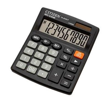 Калькулятор 10 розрядний 124x102x25мм CITIZEN CDС-810NR