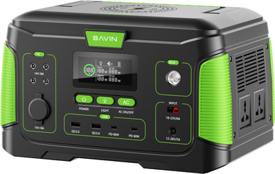 Зарядная станция Bavin BST-650 / 650 Вт / 635 Вт⋅ч / Li-ion (BST-650-BGR)