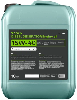 Масло моторное Vira DIESEL GENERATOR CF-4 15W-40 10 л (VI0408)