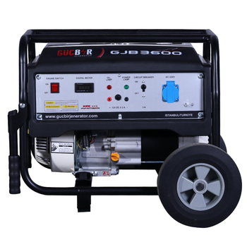 Генератор бензиновий Gucbir GJB3600E, 1 фаза, 3000 Вт, електрозапуск