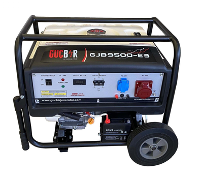 Генератор бензиновий Gucbir GJB9500E-3, 3 фази, 7500 Вт, електрозапуск