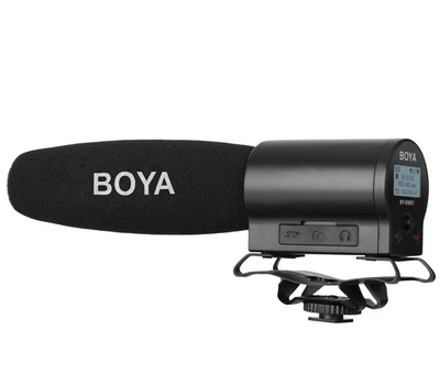 Мікрофон пушка з ручним керуванням і вбудованим флеш-рекордером Boya BY-DMR7