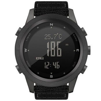 Мужские Цифровые Часы для военных ВСУ NORTH EDGE Apache 46 Black