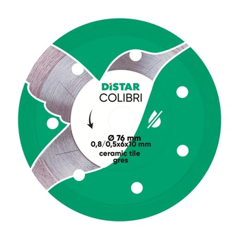 Алмазный диск по керамике Distar 76X0,8 COLIBRI (11139053029)
