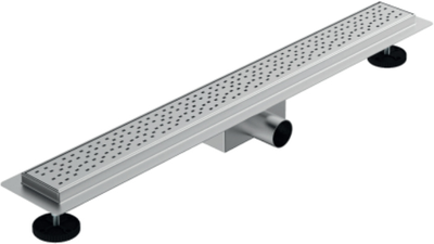 Трап для душу лінійний ASG 01P INOX Dry 400х70