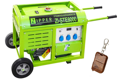 Бензиновий генератор Zipper ZI-STE8000 8 кВт