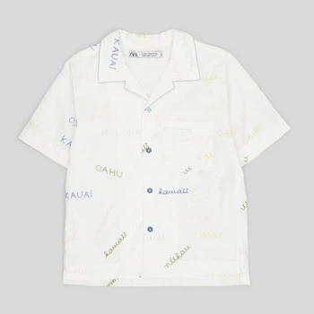 Футболка для девочек Zara 7200/602 122 см Белая (07200602251074)