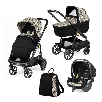 Коляска Peg-Perego 3 в 1 Veloce Grafic Gold Lounge [100549]