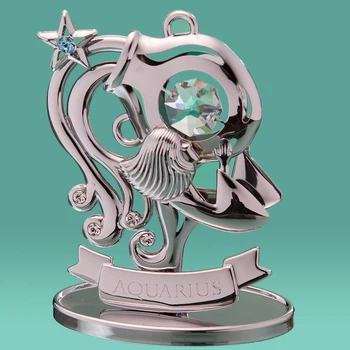 Фигурка Crystocraft со стразами Swarovski Знак зодиак Водолей 8 см 0267-001 SL