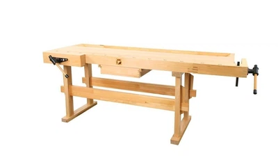 Верстак столярный из каучукового дерева Holzmann WB 210