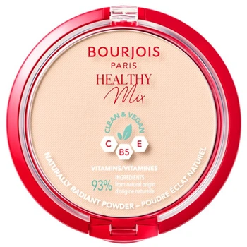 Компактна пудра Bourjois Healthy Mix вітамінна Clean&Vegan №001 Ivory 10 г (3616303915100)