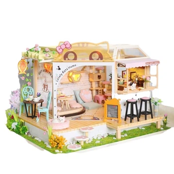 Румбокс Котяче Кафе конструктор DIY Cat Cafe M2111